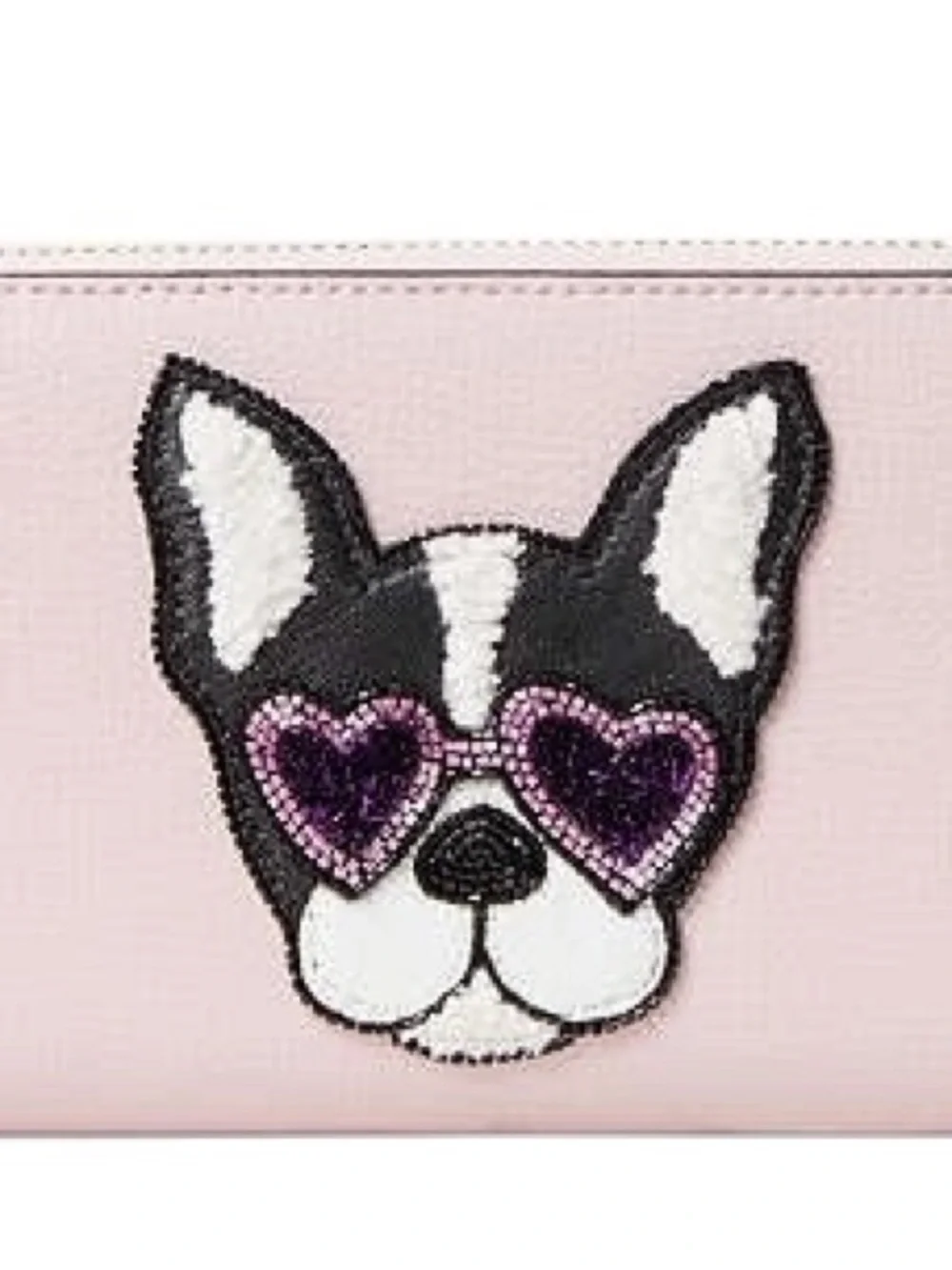 EUC KATE SPADE BULLDOG WALLET - Picture 2 of 8